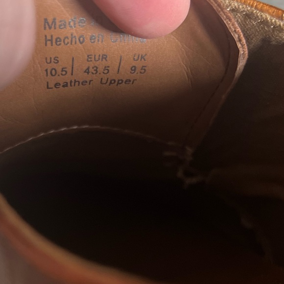 Aldo men’s Sz 10.5 brown dress shoes - Picture 10 of 14